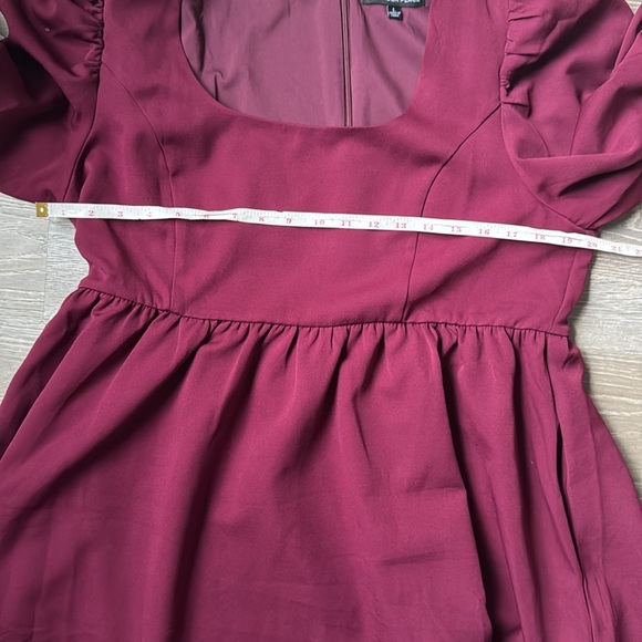 Tuckernuck Burgundy Mini Dress - Picture 11 of 13